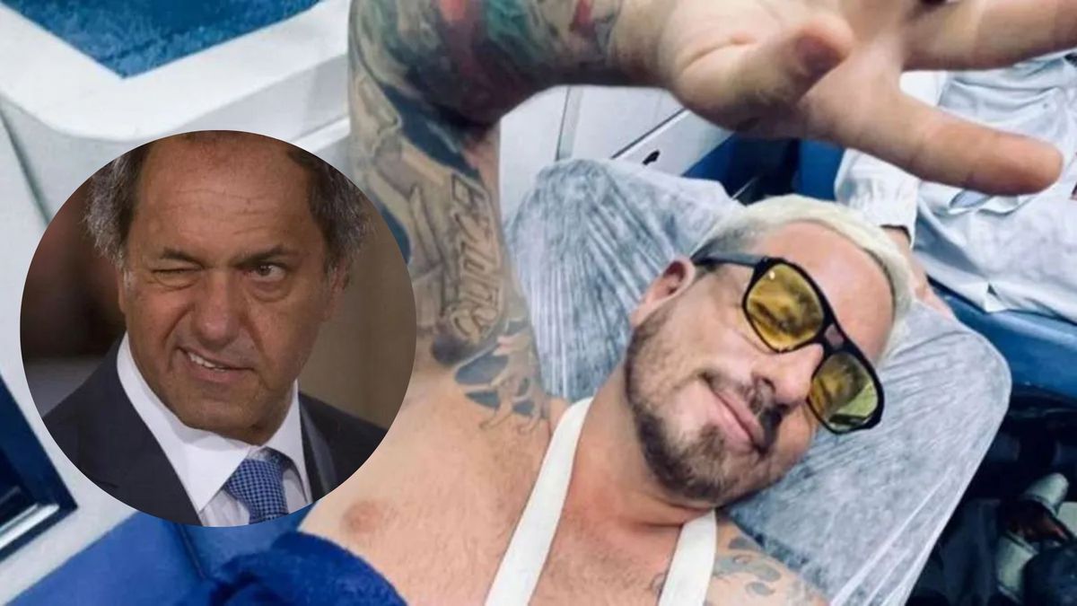 Daniel Scioli le hizo un chiste negro a Fede Bal